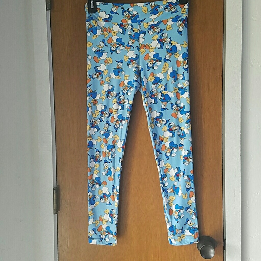 Lularoe Disney Donald Duck leggings